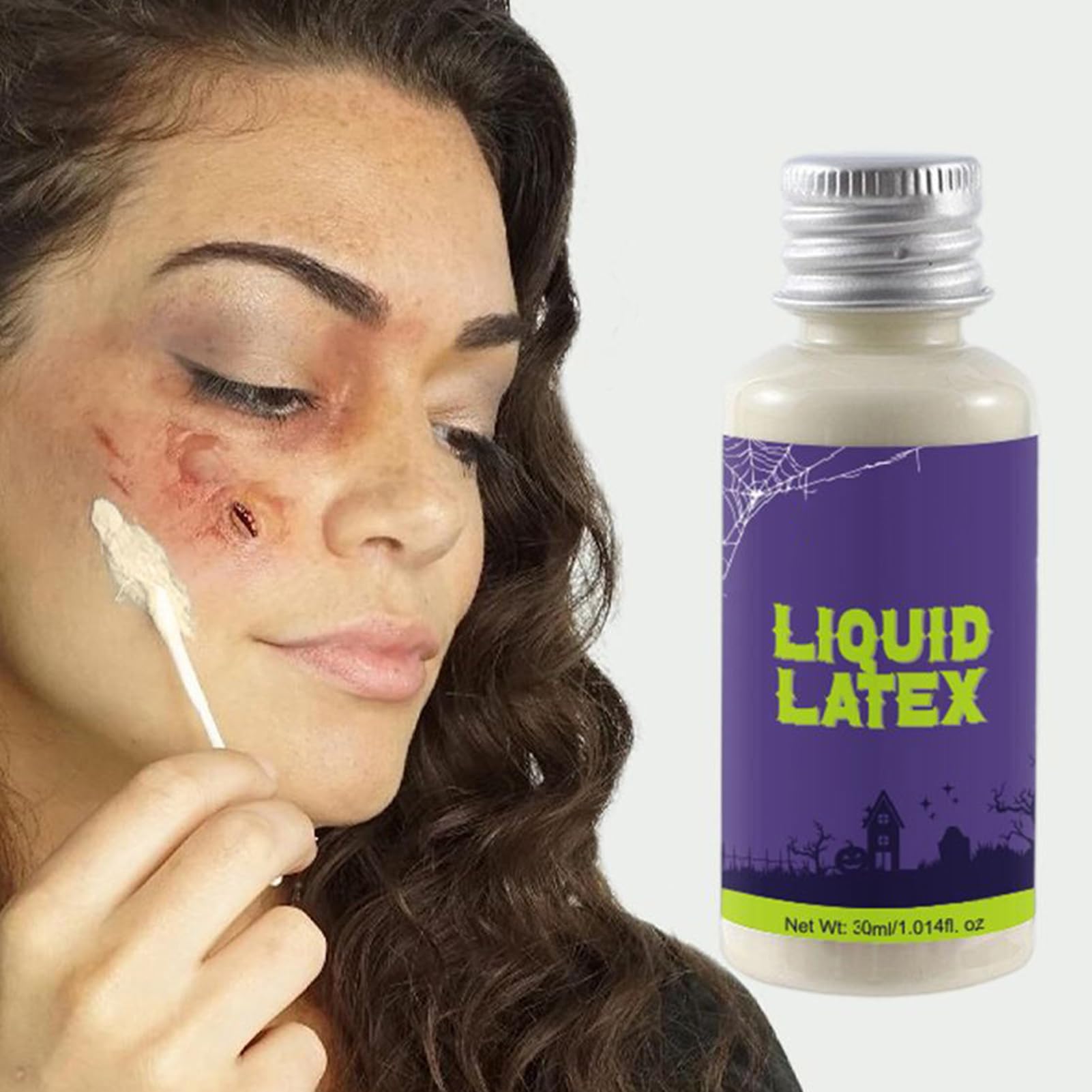 Lattice Liquido Per Effetti Speciali 50 Ml, Per Ferite Finte, Cosplay E Trucco Halloween