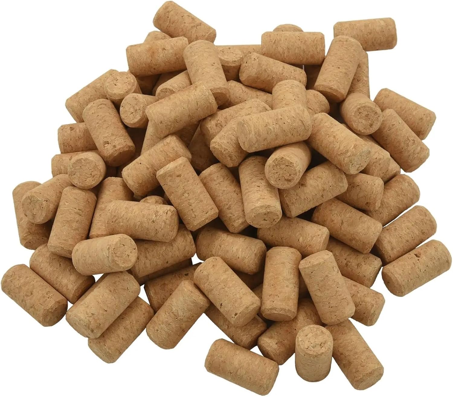 Natural Wood Wine Corks 200Pcs Straight Wood Corks Wine Stopper Bottle Cone Type Cork Plug Sealing Cap Beer
