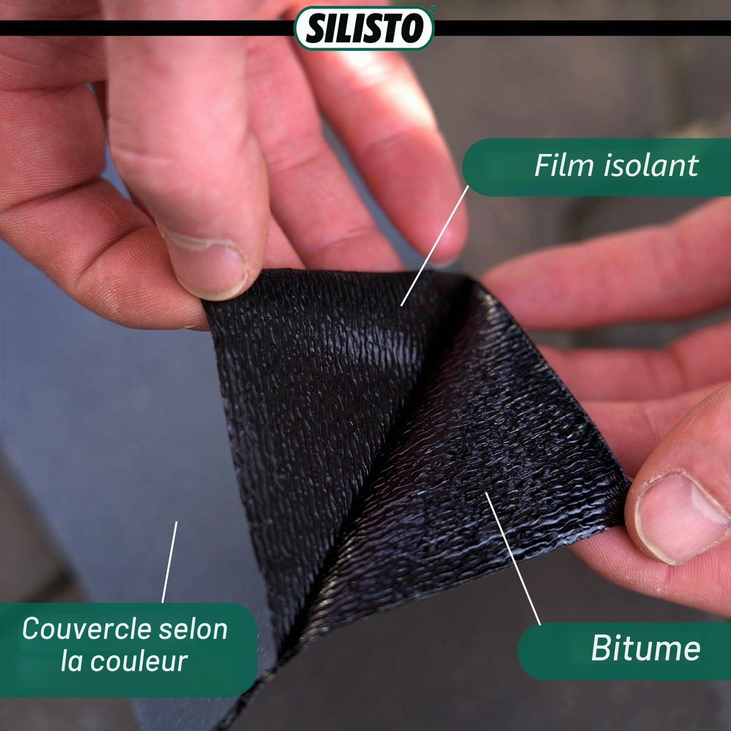 Bitume Ruban | couleur aluminium, plomb, cuivre | réparation 50, 75, 100, 150, 200, 225, 300, 600 mm x 10 mètres
