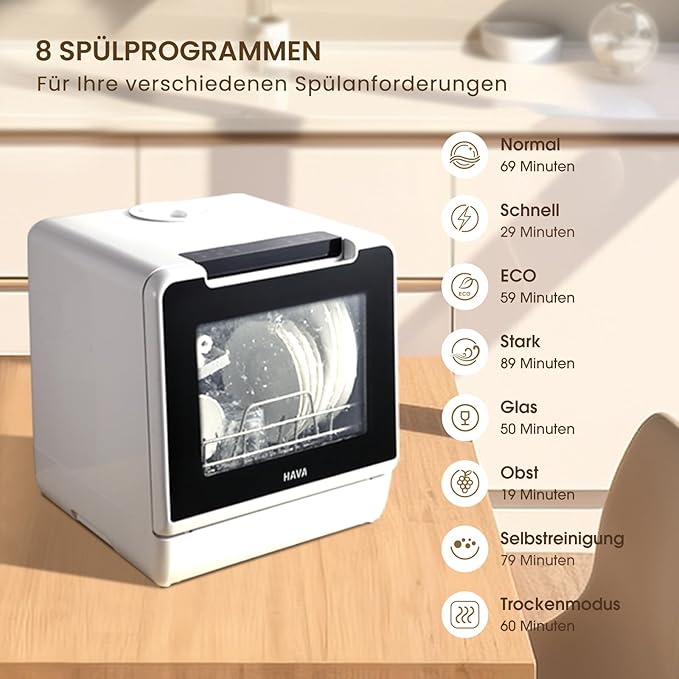 Produktabbildung: HAVA Tischgeschirrspüler