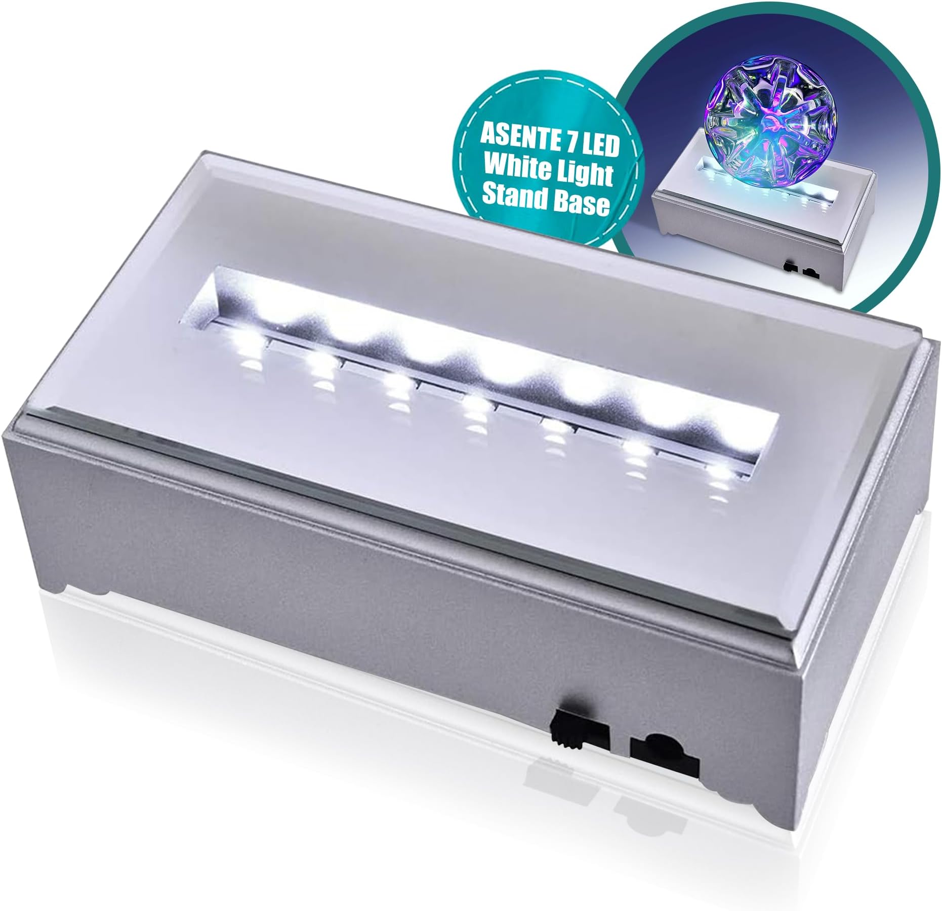 Amazon.com: OnFireGuy Lighted Display Box Riser for Glass, Minerals ...