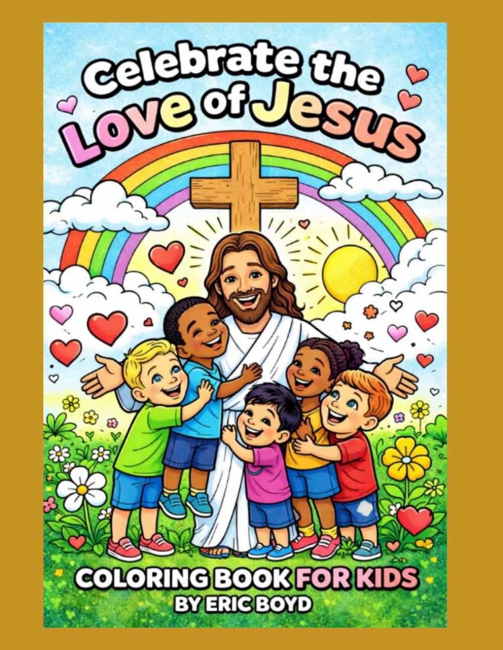 Celebrate the Love of Jesus coloring book for children