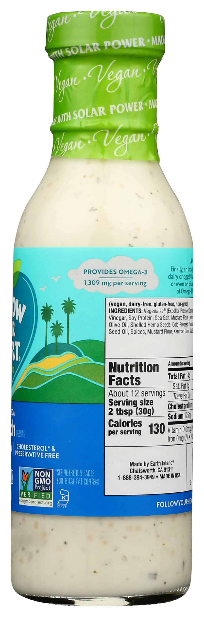 Amazon.com : Follow Your Heart Vegan Ranch Dressing, 12 FZ : Grocery & Gourmet Food Amazon.com : Follow Your Heart Vegan Ranch Dressing, 12 FZ : Grocery & Gourmet Food