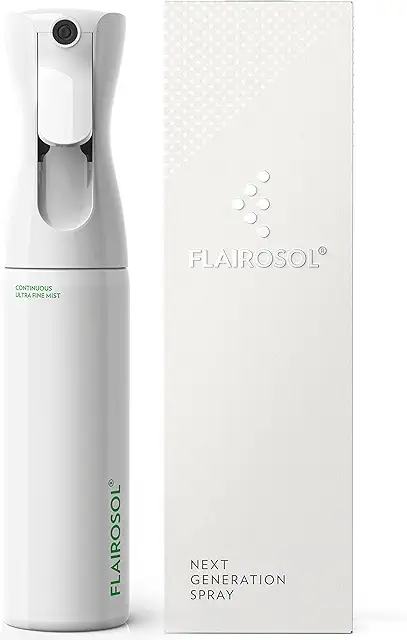 Flairosol Plant Mister Spray Bottle - 300ml Continuous Mist for Terrariums & More