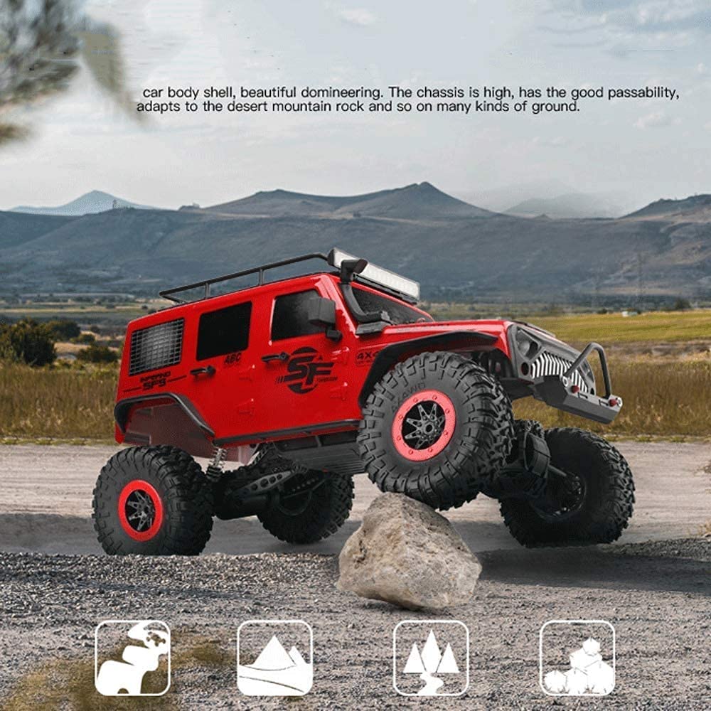 Amazon.co.jp: Slreeo Wrangler 1:10モデルRC車2.4g電気リモコン車RC