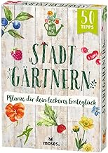moses. Blatt & Blüte Stadtgärtnern – Pflanze dir dein leckeres Ernteglück | 50 Karten mit Tipps rund ums Anpflanzen und Ernten von Gemüse und Obst | Garten-Basics für Balkon, Terrasse und Garten product image