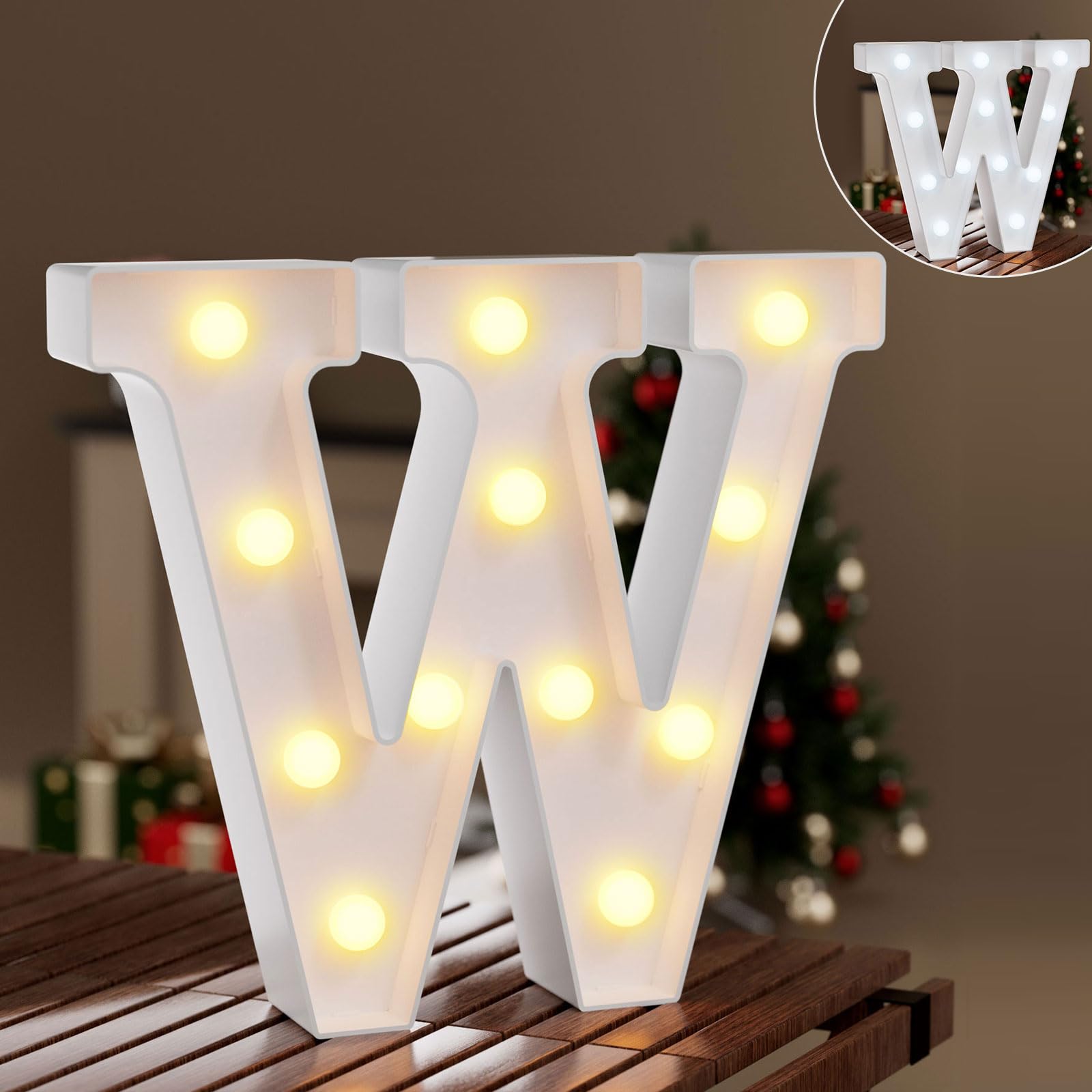 Ledido LED Light Up Marquee Numbers Sign - Cool & Warm Light up Numbers for 40th Birthday Decorations, LED Number Lights for Wedding Anniversary Grad Home Bedroom Table Wall Party Decor, Number 40 — view 12