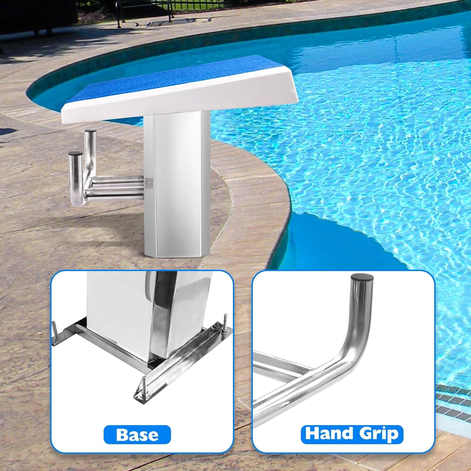 Sprungplattform-Brett, Schwerlast Pool-Sprungbrett, Schwimmbad Tauchplattform, für den professionellen Wettbewerb, Ausbildung, Private Schwimmbäder, Stadien