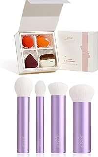 Jessup Cepillo de base con esponja de maquill...