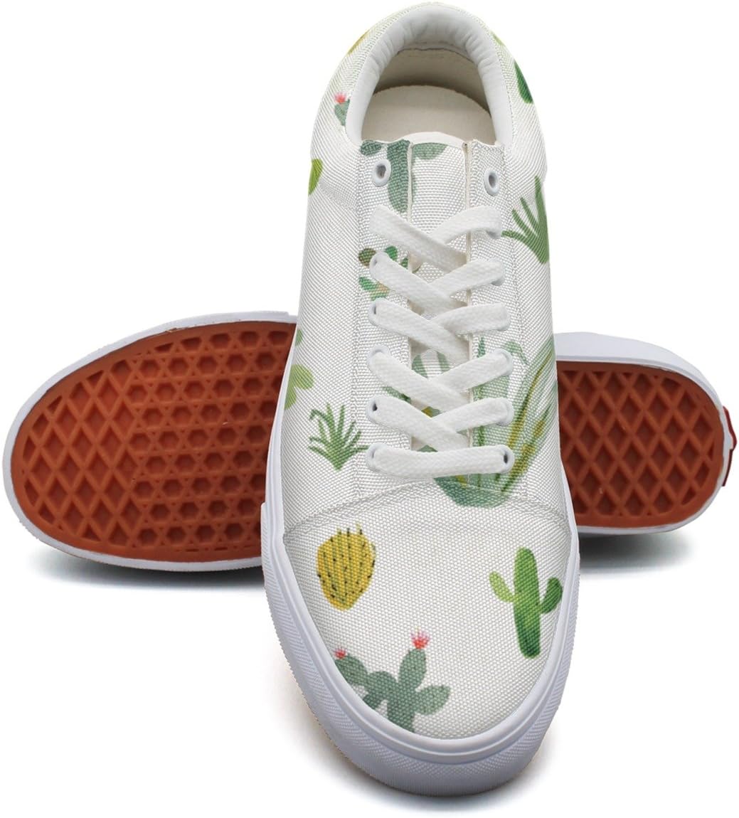 lievein Cactus Cacti Plants Love Sports Shoes Low Top Women