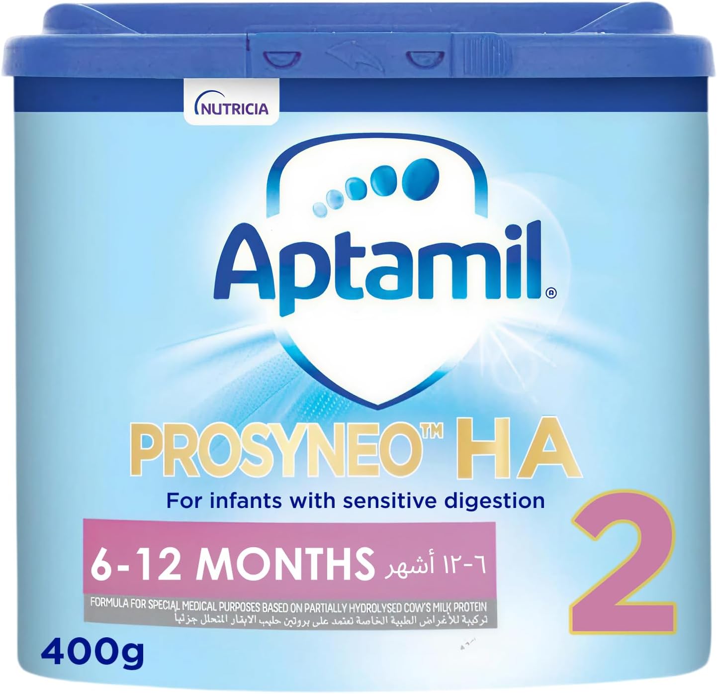 Prosyneo HA 2 Follow-On Formula Milk From 6-12 Months, Reduced Allergenicity, Easy To Use Pack, 400g