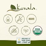 Kevala Organic Extra Virgin Olive Oil | Authentic Mediterranean Single Origin Olives, Cold Pressed & Unrefined, Premium Large Family Size Cooking Oil | 1.8 L / 64 fl Oz | 64 oz, Cold Pressed, No Preservatives, Made with Selected Fresh Olives, Natural