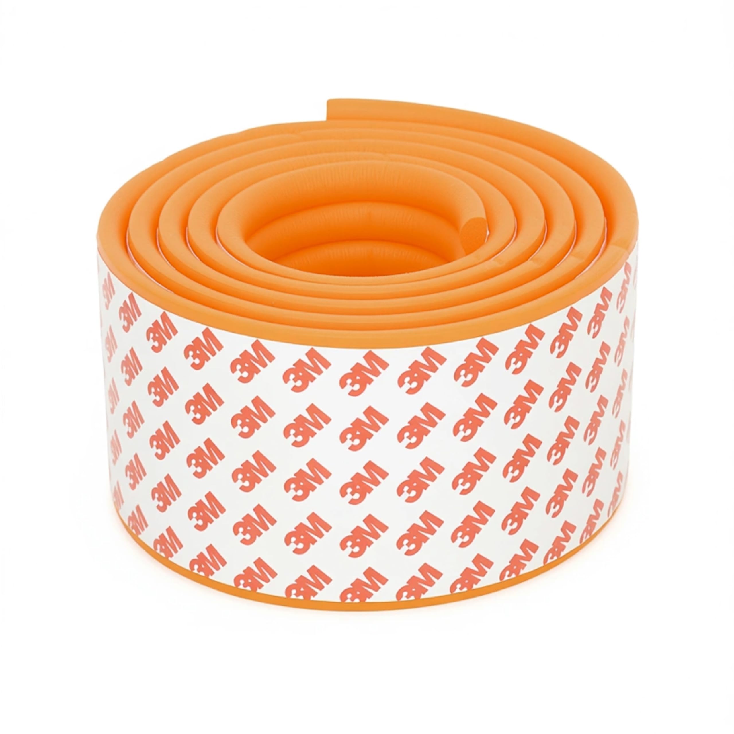 OLWICK® 1 Pcs Extra Thick Furniture Edge Protectors High Dense Foam Cushion Baby Safety Corner Strip Guards, 6.5 Ft (2 Meter) Furniture Bumper for Table, Wall Edge, Etc (Orange)-image-26