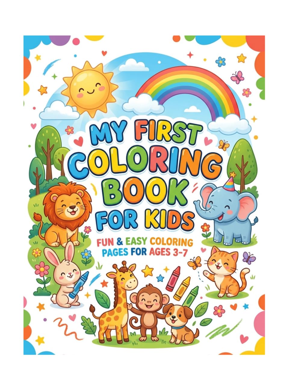 My First Coloring Book for Kids