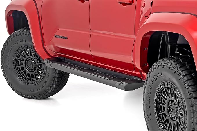 Estribos de Aluminio Rough Country HD2 para Toyota Tacoma 2024-2025 miniatura 2