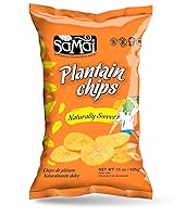 Vista 26 de SAMAI Pacific Sea Salt Plátano Chips de 1.2 onzas (paquete de 36) – Sin gluten, totalmente natural, sin OMG y Kosher