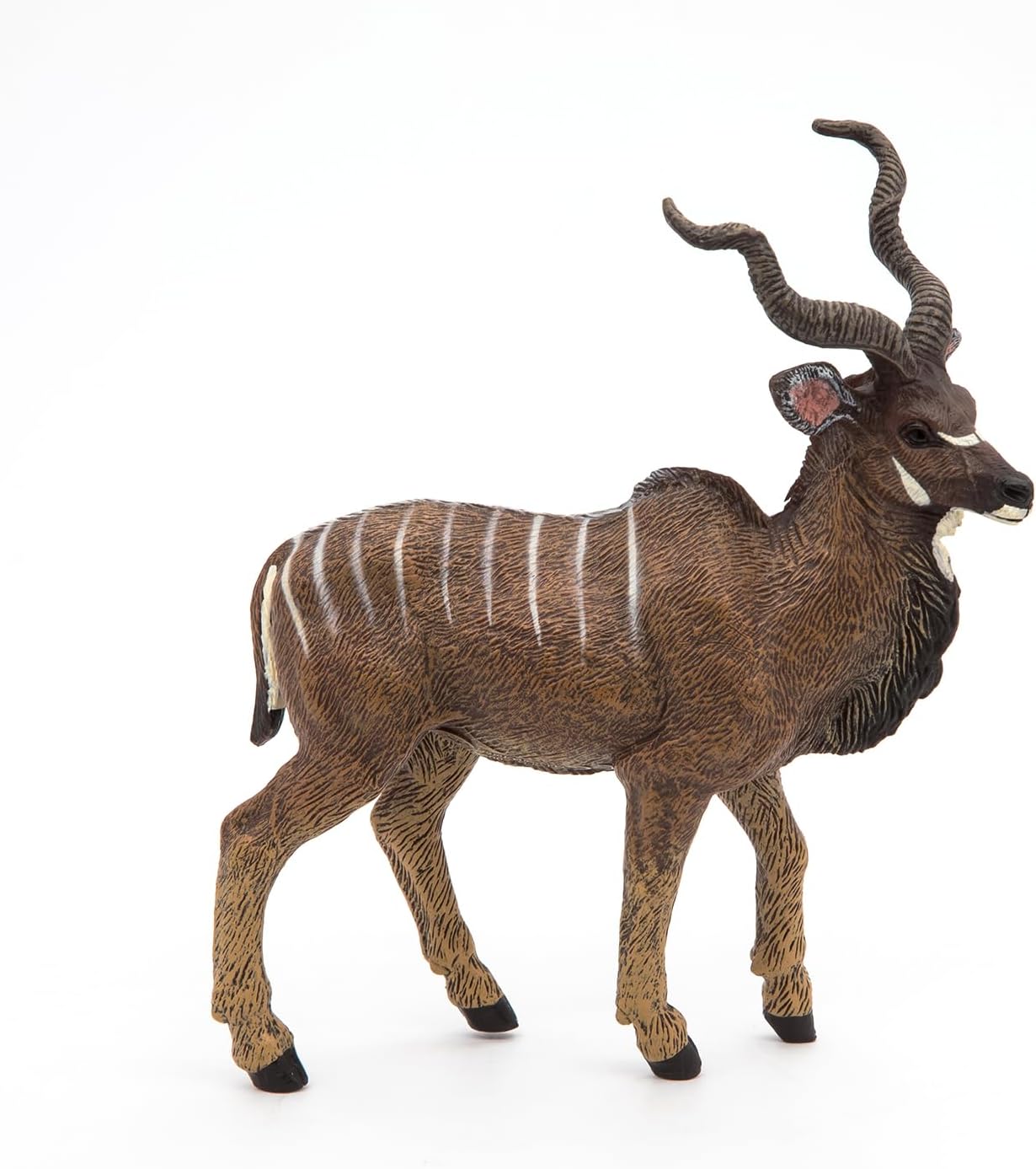Papo Standing Great Kudu Toy Figure, Brown