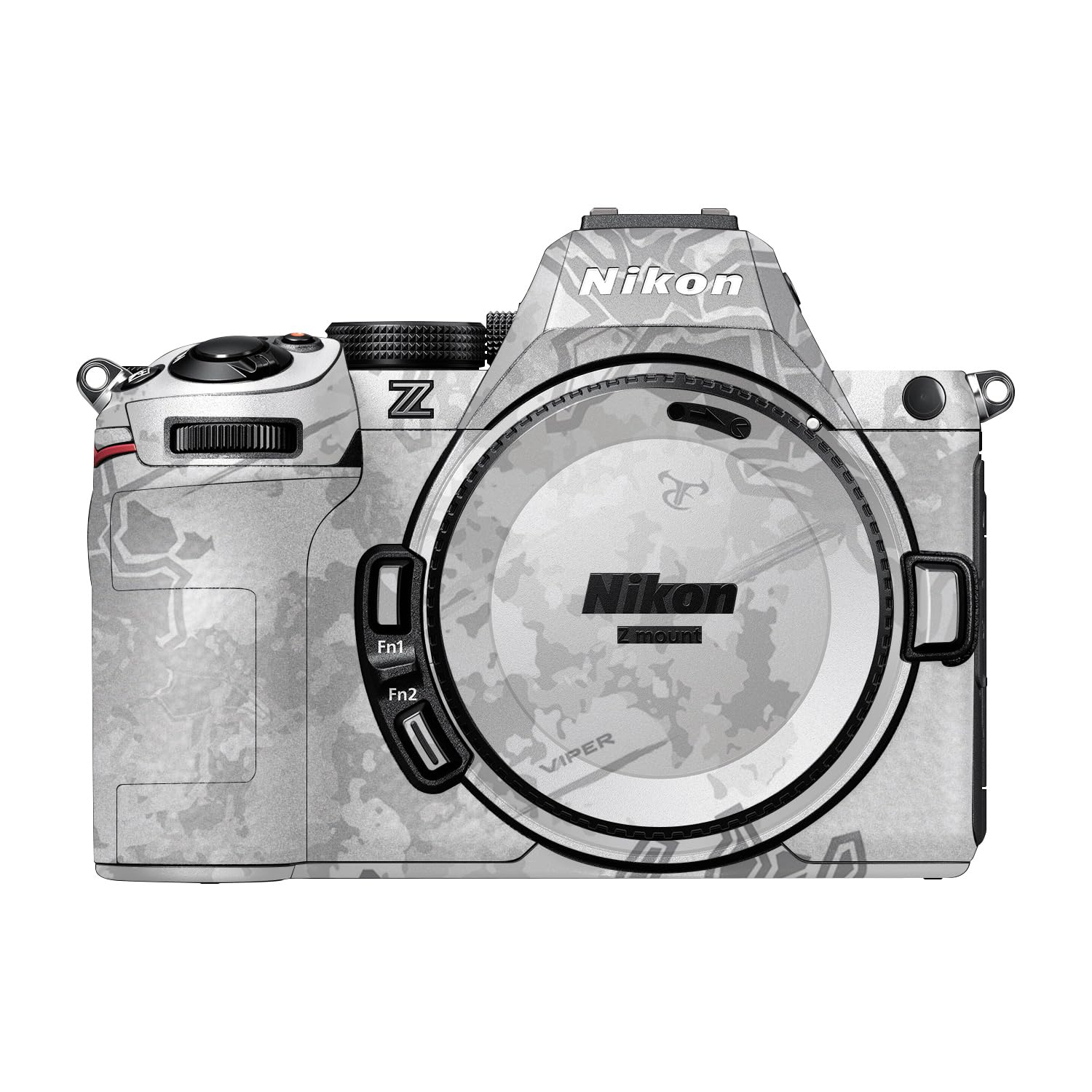 Camera Skin Compatible with Nikon Z5 II (2025) - Viper Snow - Premium 3M Vinyl Protective Wrap Decal Cover - Easy to Apply | Crafted in the USA by MightySkins