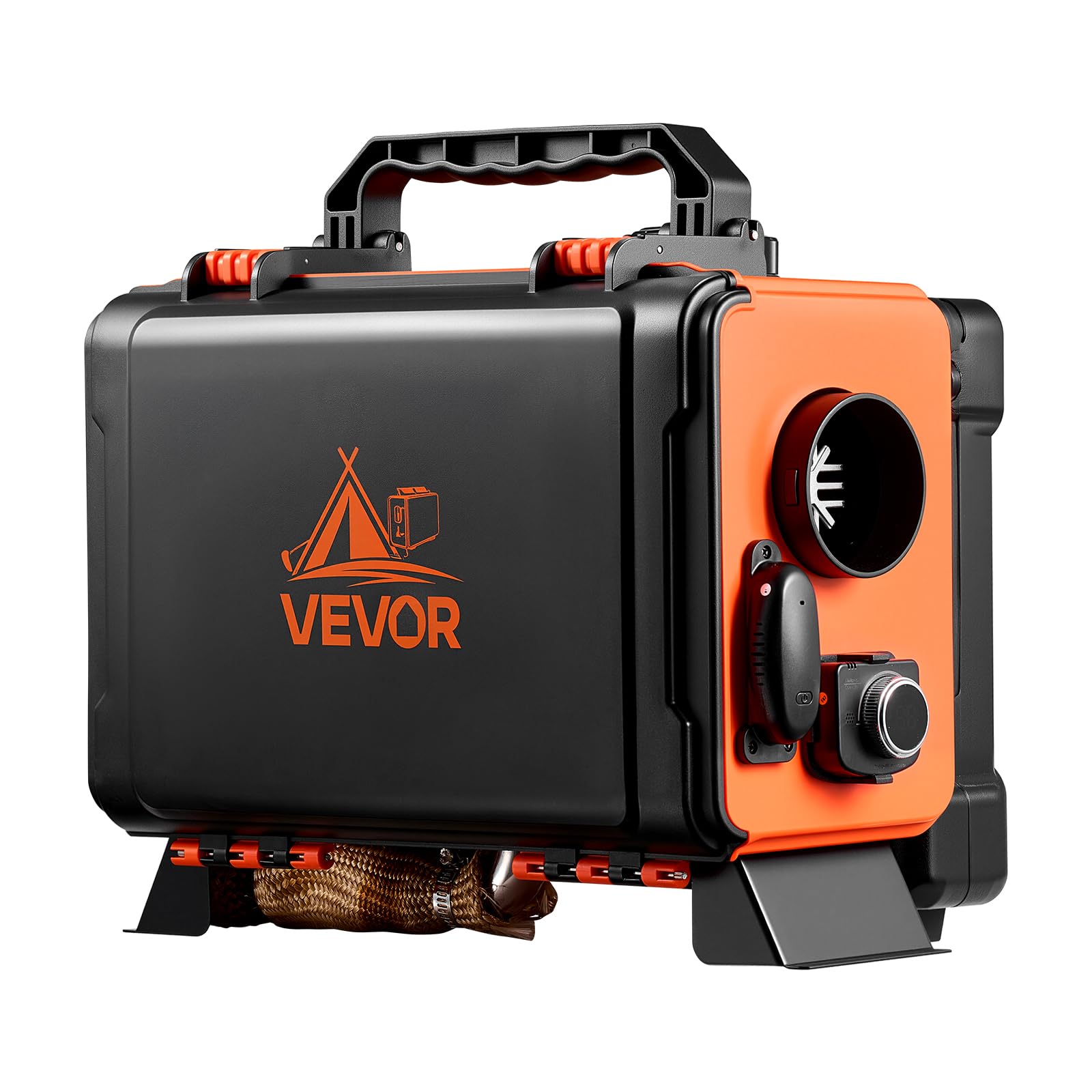 VEVOR Calentador Diésel de 8 kW, Todo en Uno, Portátil, con Control Remoto y Pantalla LCD, Calentamiento Rápido y Bajo Nivel de Ruido, para Camiones, Furgonetas, Autocaravanas, Caravanas, 4,5 L