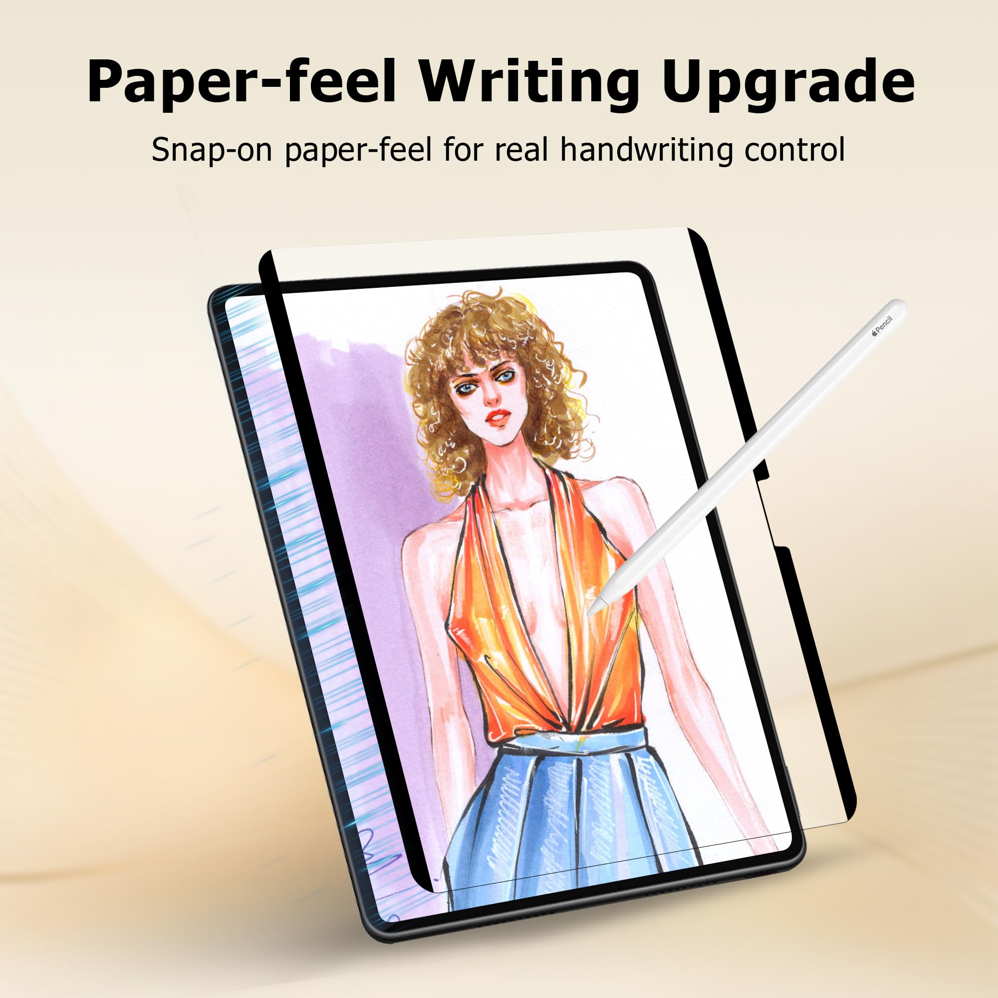 Snapklik.com : Megoo Magnetic Paperfeel Screen Protector For Surface ...