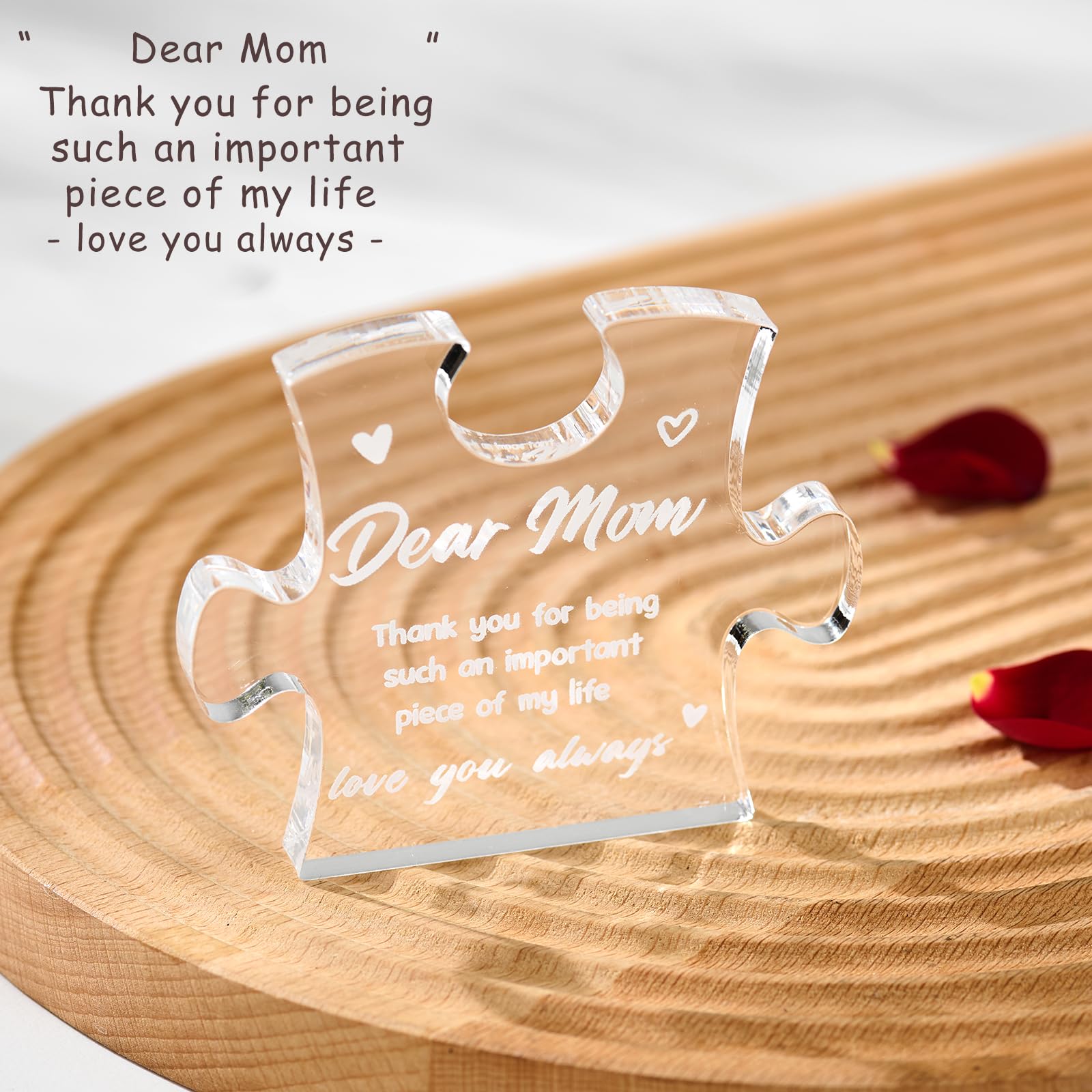 Gifts for Mom, Elegant Rose Gift Basket for Women, Birthday Gifts for Mom from Daughter Son Husband Family, Coffee Mug Glass Drinking Set, Mother's Day, Mom Gift Box