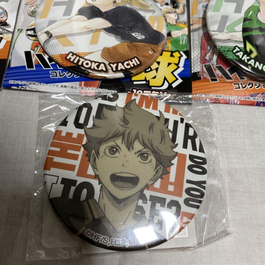 Amazon.co.jp: ハイキュー WEGO コラボ缶バッジ 日向翔陽 10周年 原作  