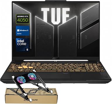 ASUS TUF F16 16" FHD+144Hz Intel Core 5 210H RTX 4050 Gaming Laptop