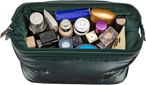 Miniatura 4 de Bolsa de cosméticos grande, bolsa de maquillaje, bolsa de maquillaje impermeable, organizador de cosméticos de viaje, bolsa de aseo para