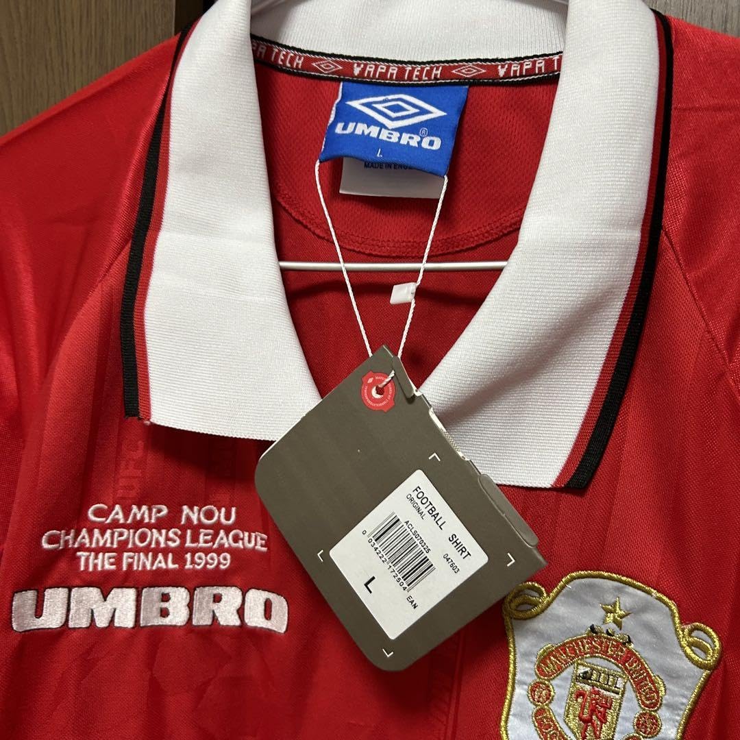 激レア　マンチェスターユナイテッド　ホーム　1999年　チャンピオンズリーグ 激レア マンチェスターユナイテッド ホーム 1999年