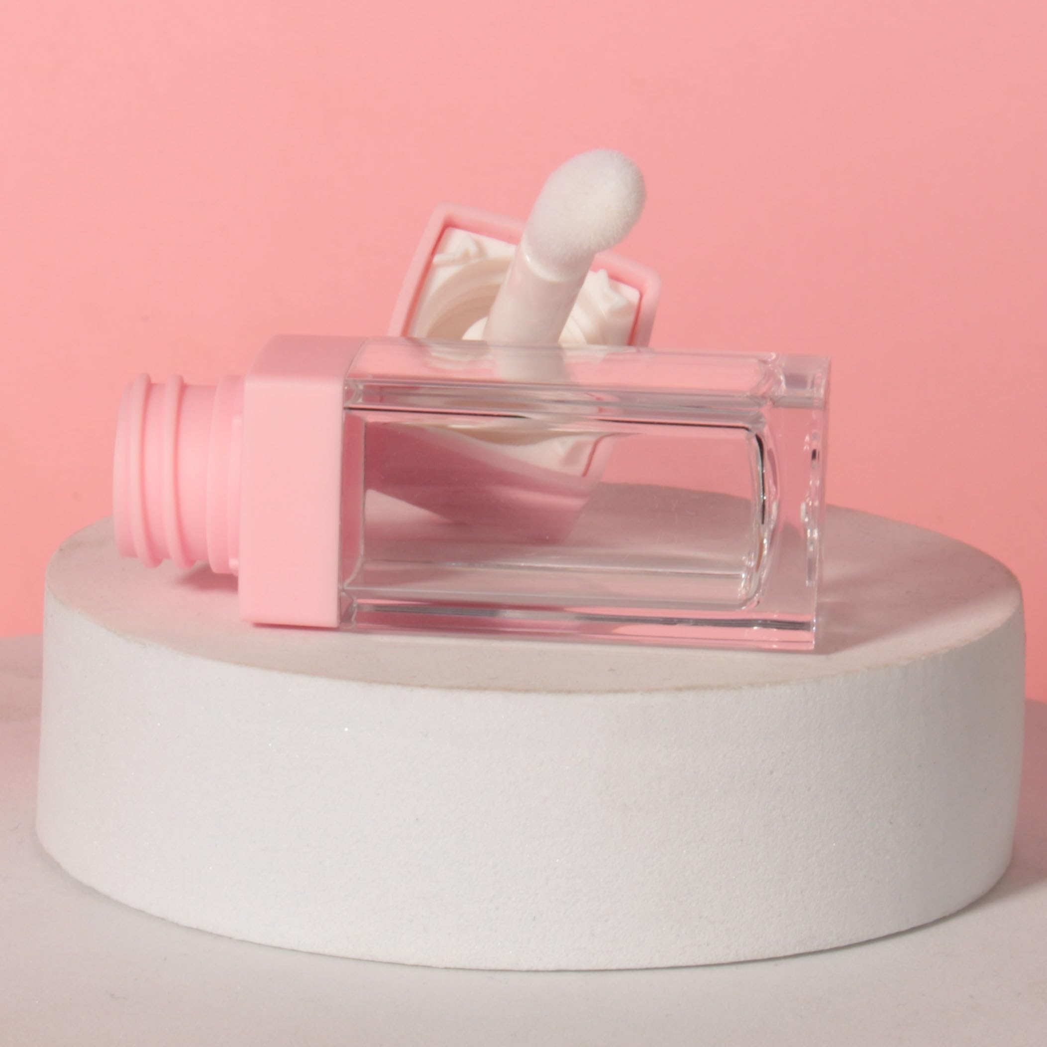 Amazon | COSIDEA 18個 空 8ml スクエア クリア リップグロスチューブ