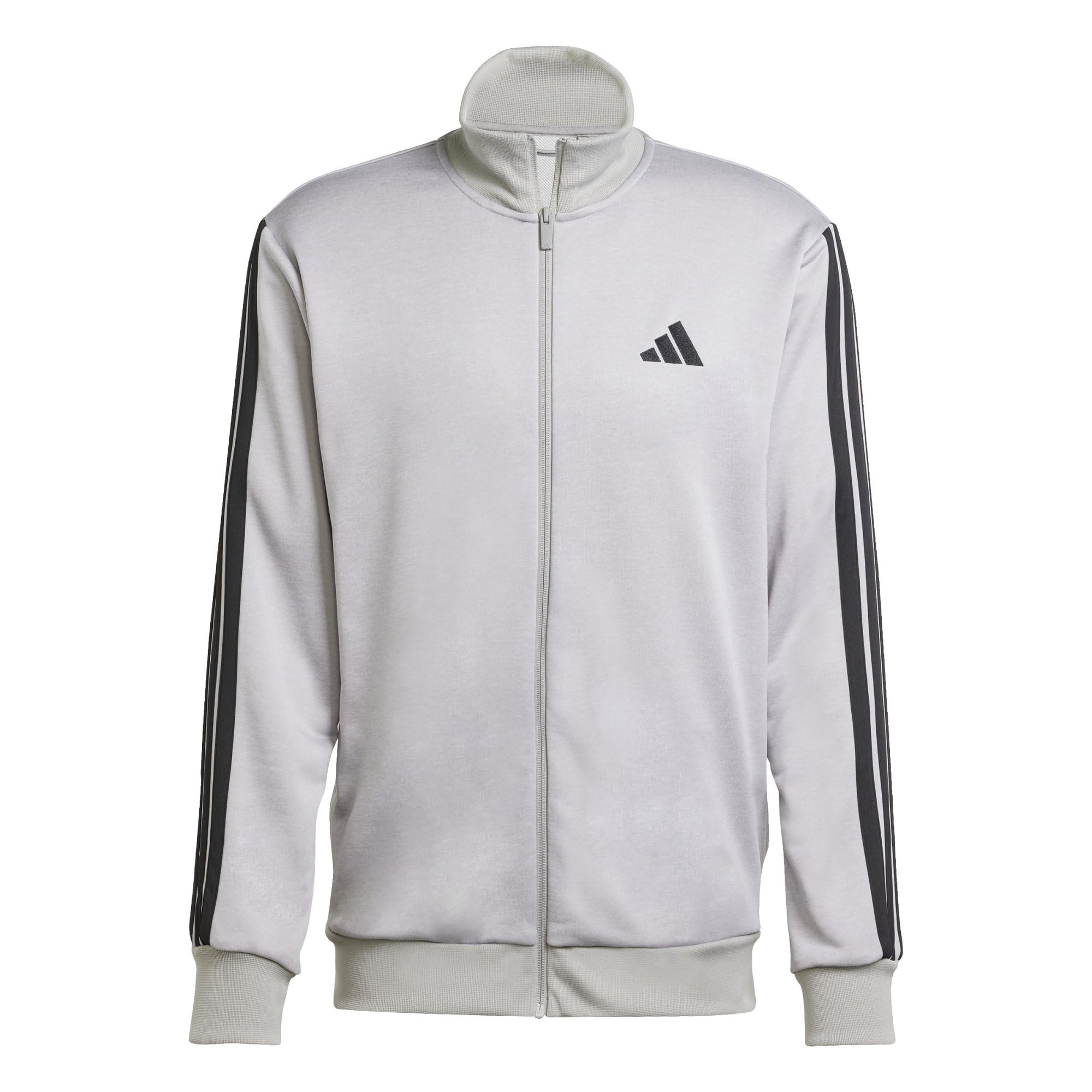 adidas Homme 3 STRIPES FRENCH TERRY TRACKSUITS, medium grey heather/​mgh solid grey, L