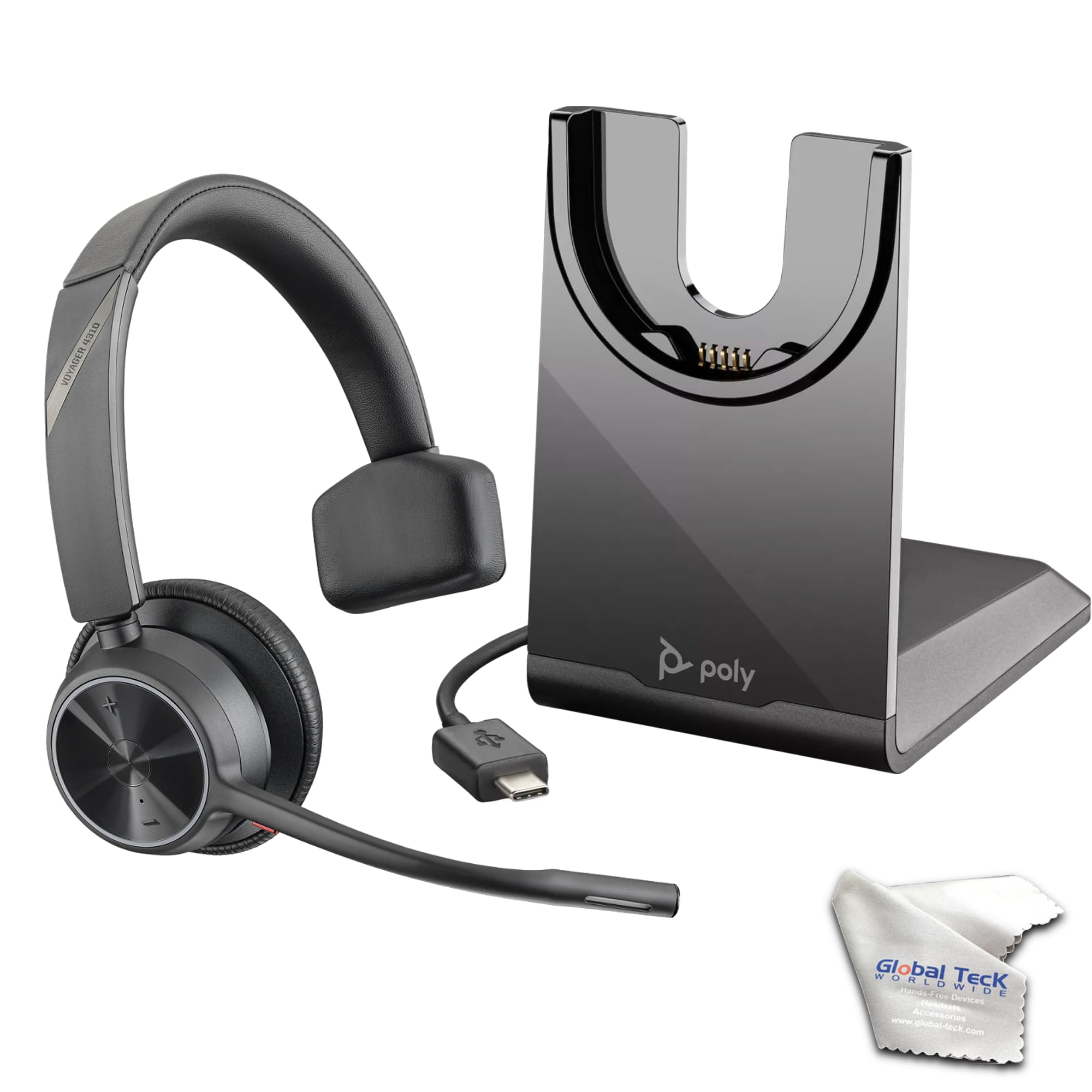 ヘッドホン POLY VOYAGER 4310 UC Amazon.com: Poly Voyager 4310 - UC Wireless Bluetooth Mono