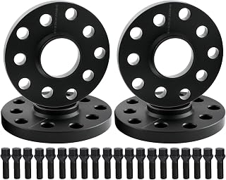 4pc Forged 5x100 5x112 Wheel Spacers 1/2 Inch(12mm) 14x1.5 Bolt 57.1mm Bore