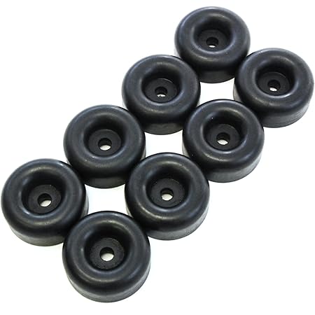 4 Cargo Trailer Truck Replacement Ramp Door Rubber Bumpers Stop Cone 2 Tall Set - Foto 5