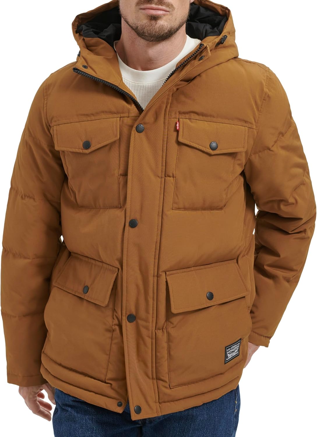 Levi's Men's Arctic Cloth Quilted Performance Parka