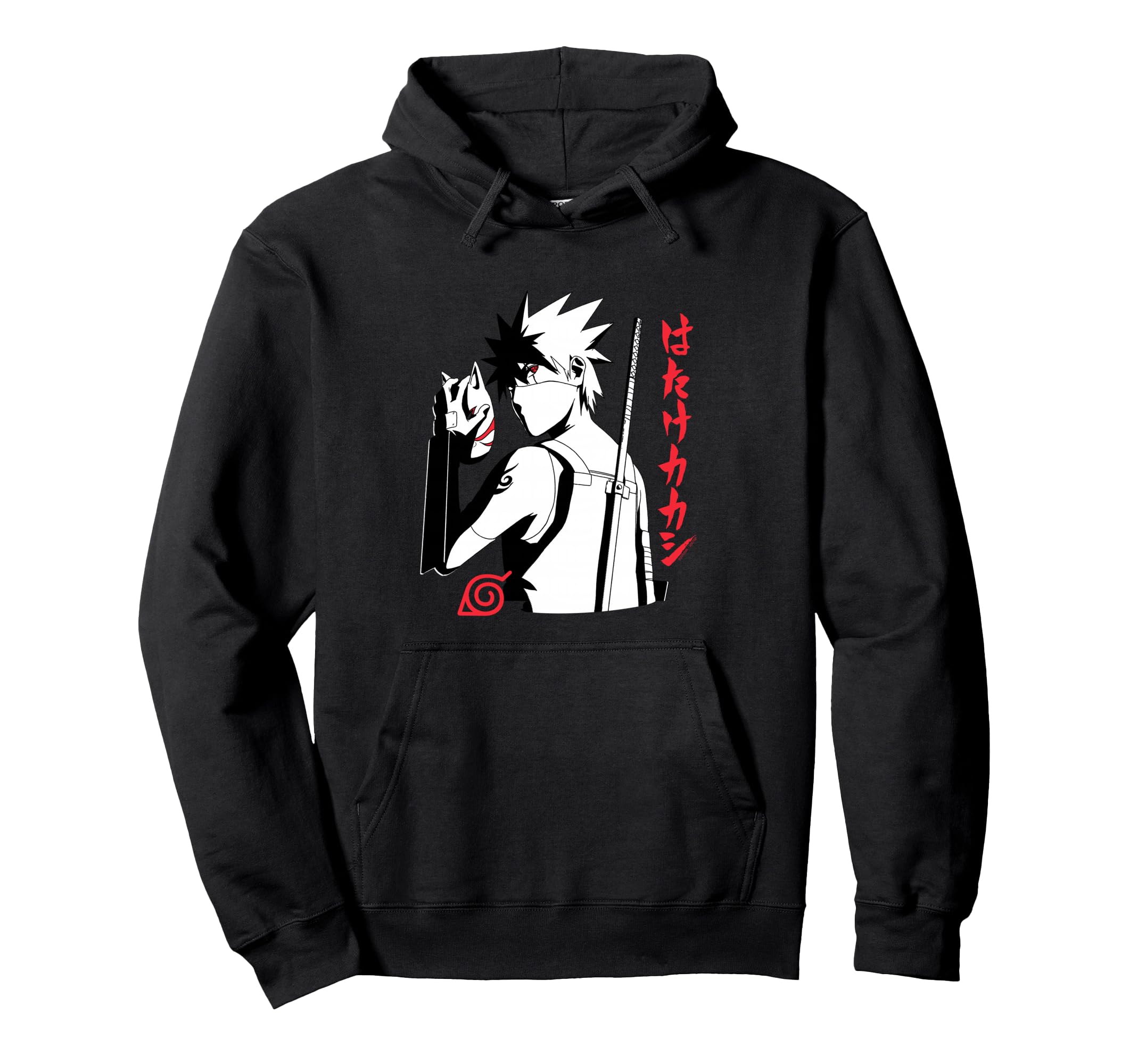 Shippuden Anbu Kakashi Sharingan Anime Pullover Hoodie