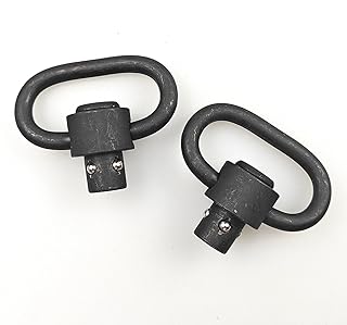 QD Sling Swivel with Push Button Easy Install and Remove Sling Attachments for Outdoor - DARKFANG