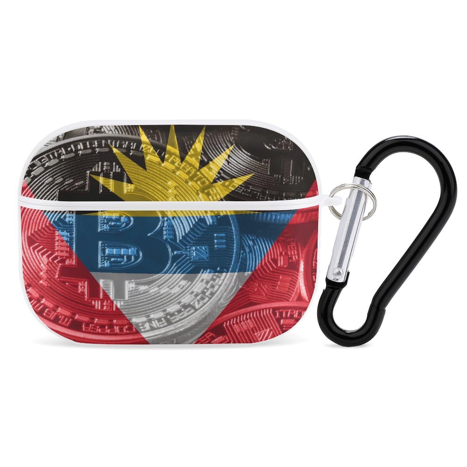 Amazon.com: Antigua Barbuda Flag Bitcoin for Airpods Pro(2nd/1st  Generation) Case with Key Chain, Full Protective Shockproof Case PC Hard  Case Cover Supports Wireless Charging : Electronics