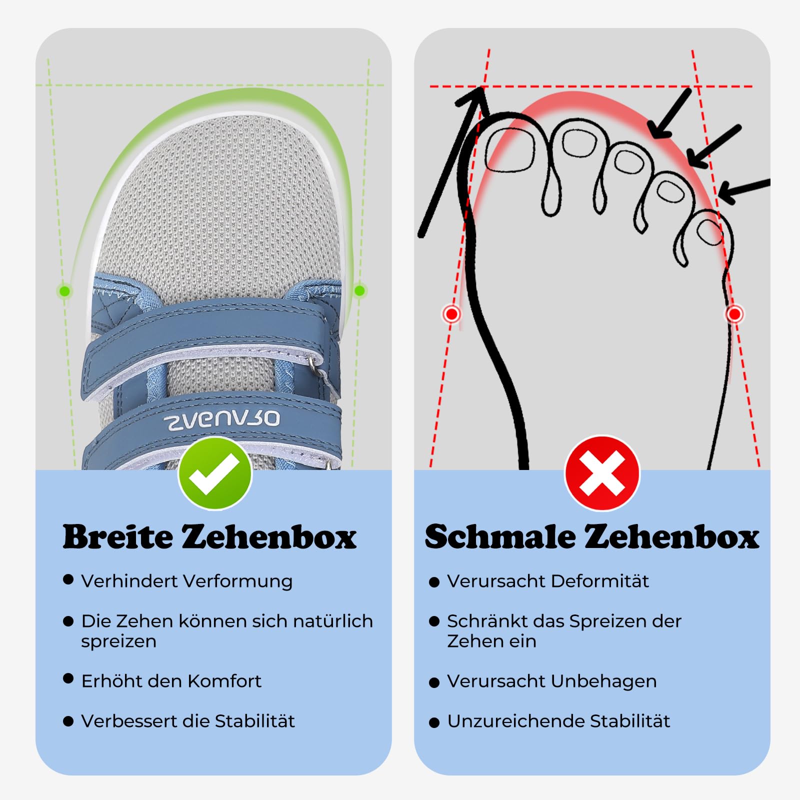 SAGUARO Barfussschuhe Kinder Hausschuhe Barfuß Hallenschuhe - rutschfest Atmungsaktiv Weich - Breite Zehenbox & Zero-Drop-Sohle, Gr.25-35