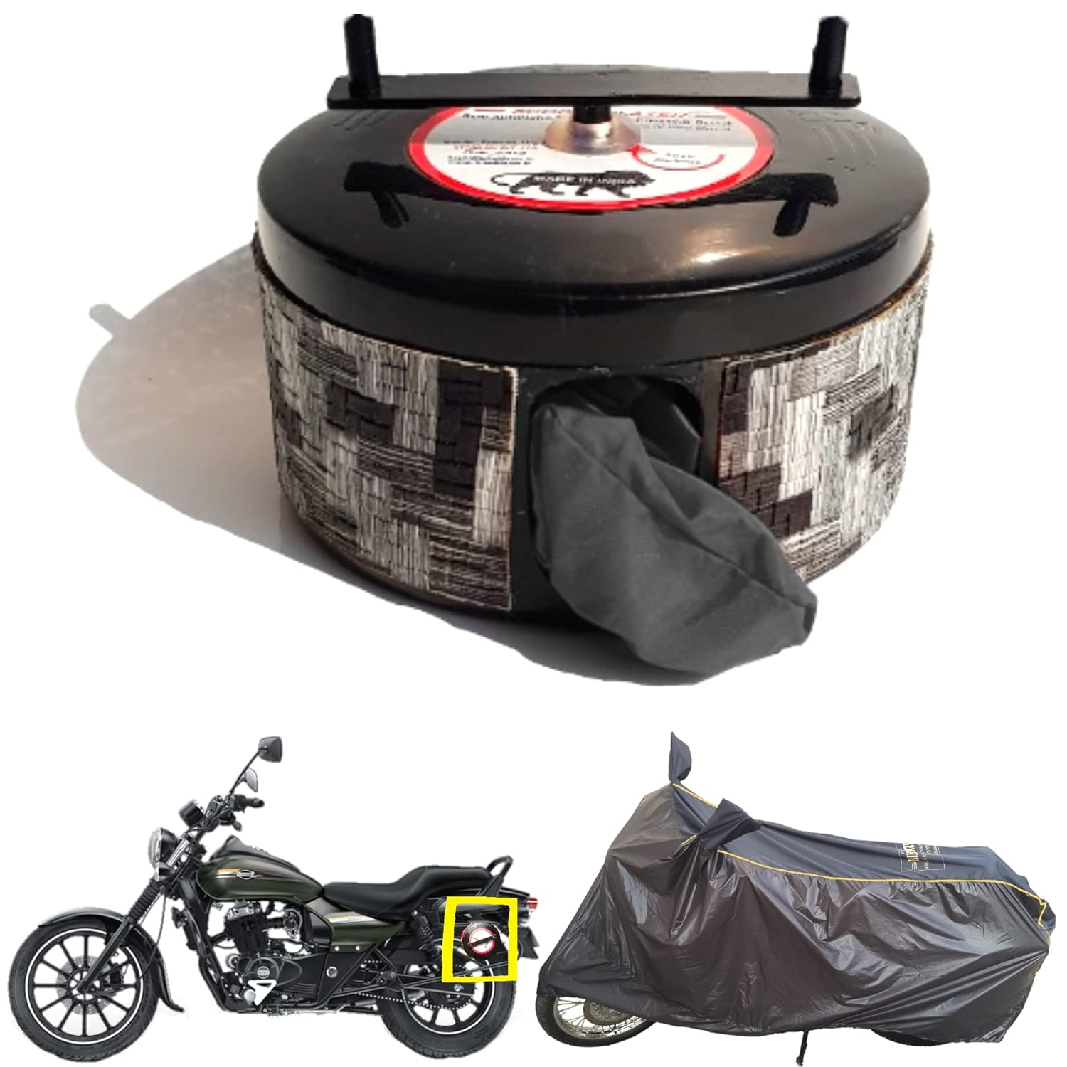 semi automatic bike blazer cover