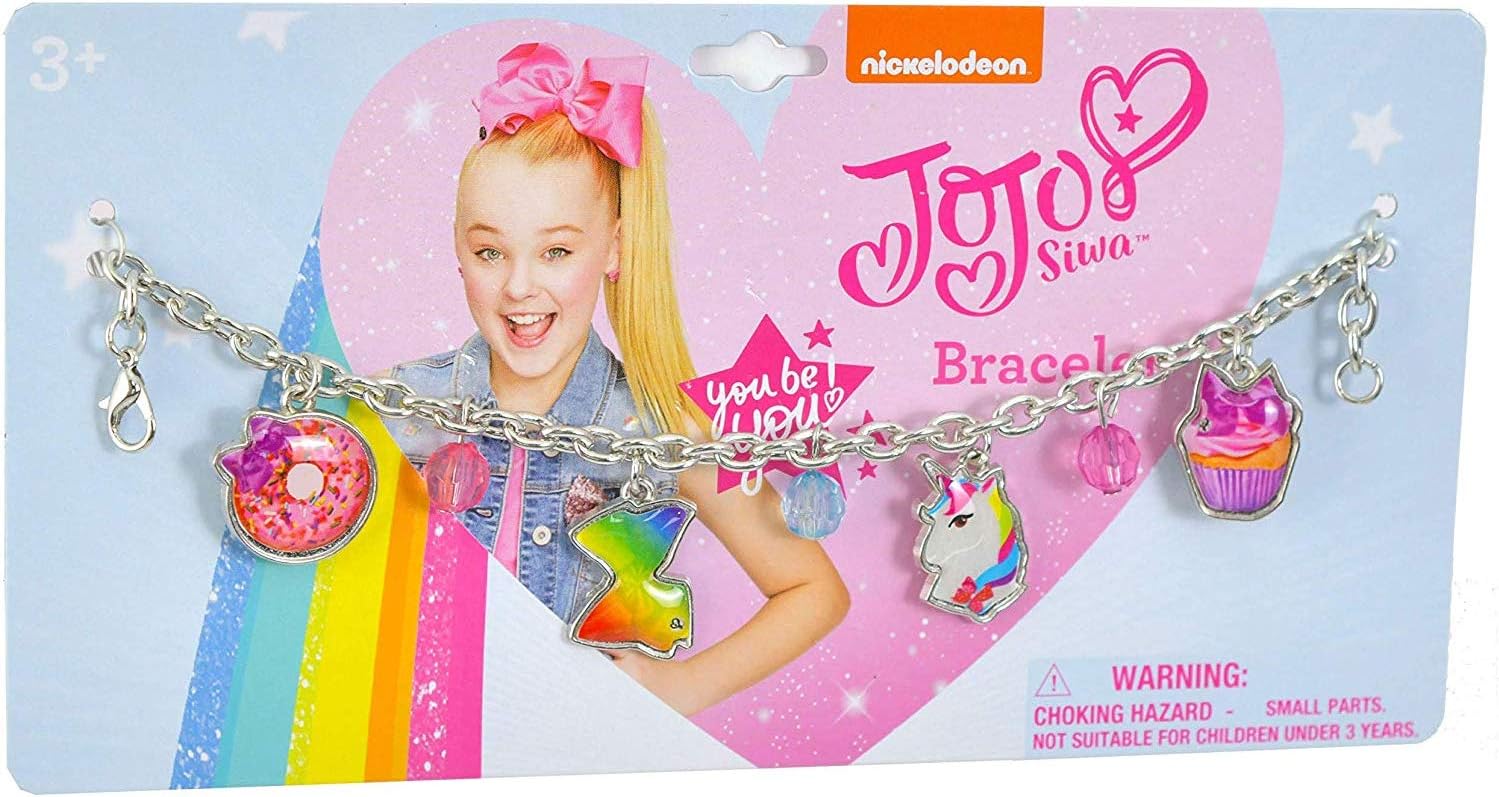 Karacter Box JoJo Siwa 7" Bracelet with Metal Charms
