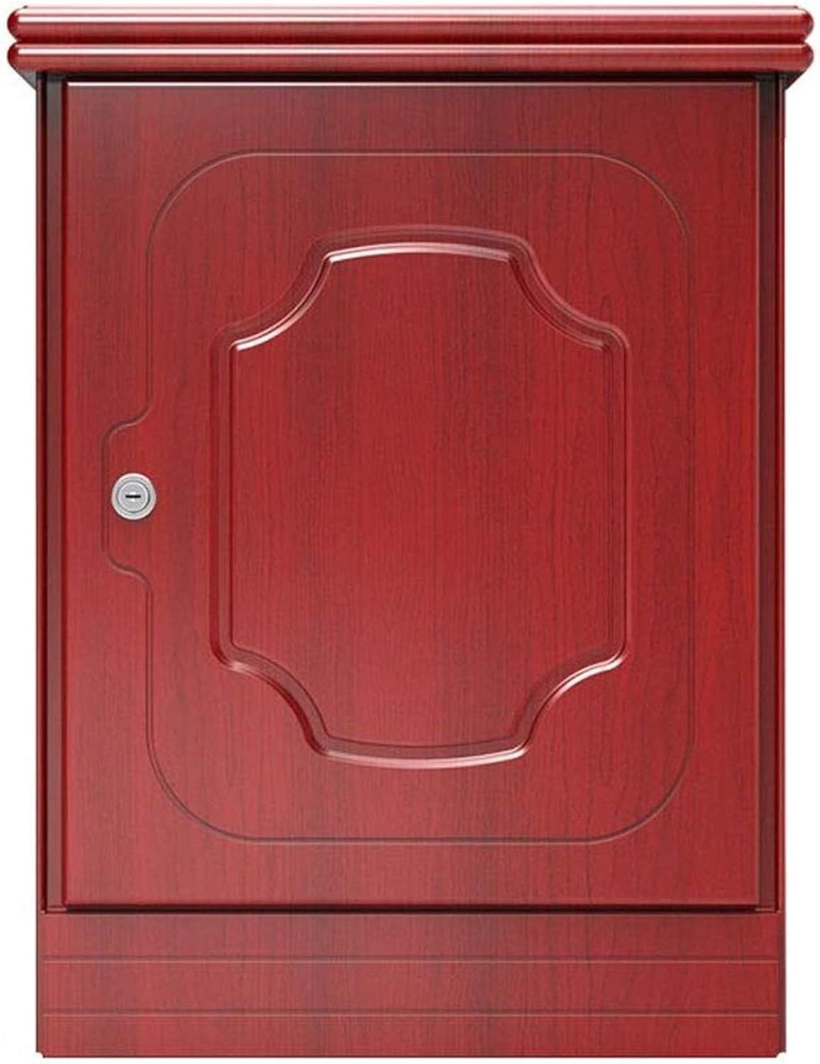 Digital Safe-Electronic Steel Safe with Keypad Jewelry Passports-for Home Business or Travel (Color : Red) (Red)