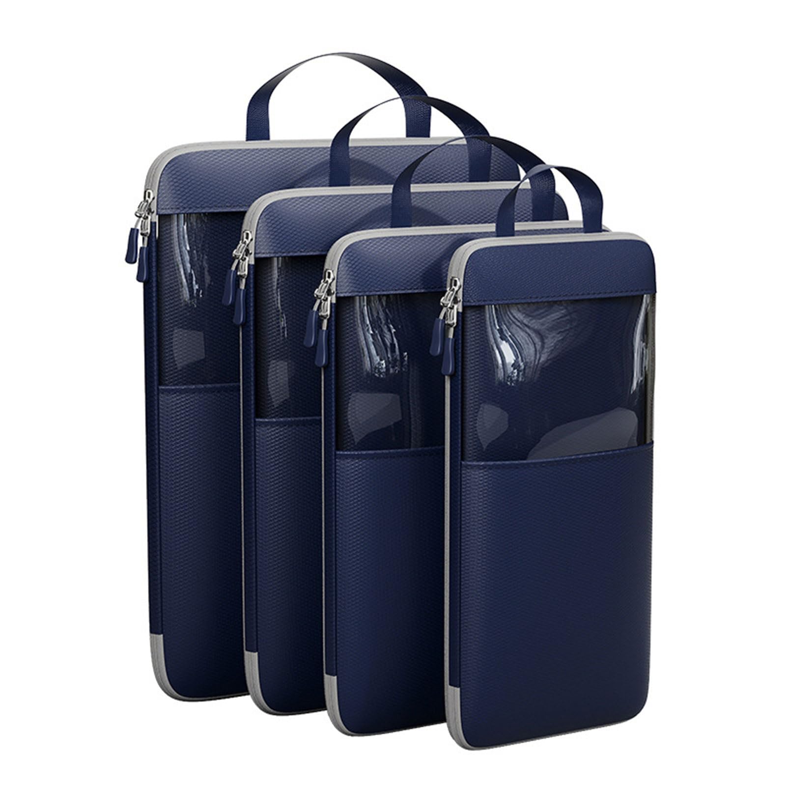 Packing Cubes Expandable Compression Organizers for Backpacks Space Saving Bags for Clothes Shoes Underwear Compression Packing Cubes