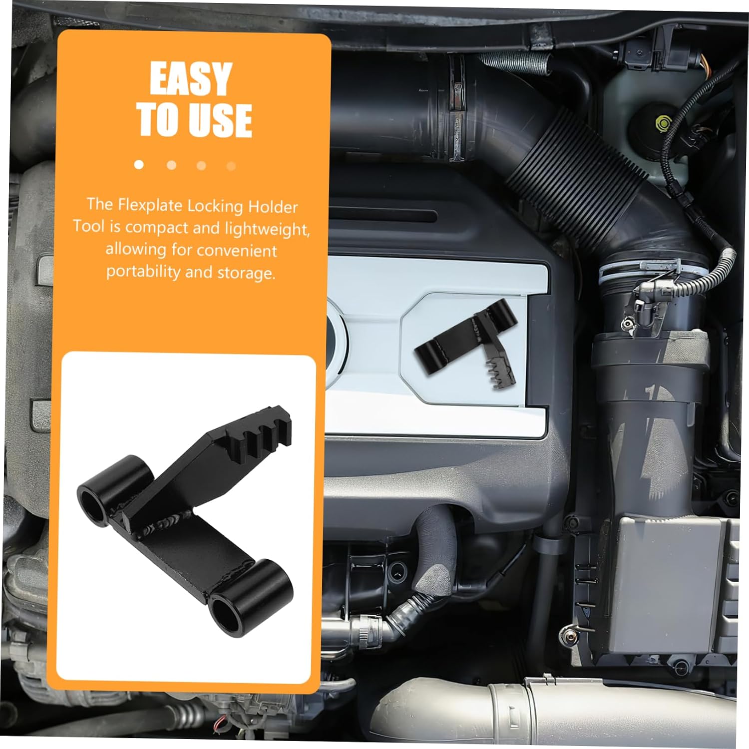 Cabilock Flywheel Versatile Flywheel Turning Tool for Engine Maintenance Quick Installation Compact Design Suitable for Various Flywheel Brackets