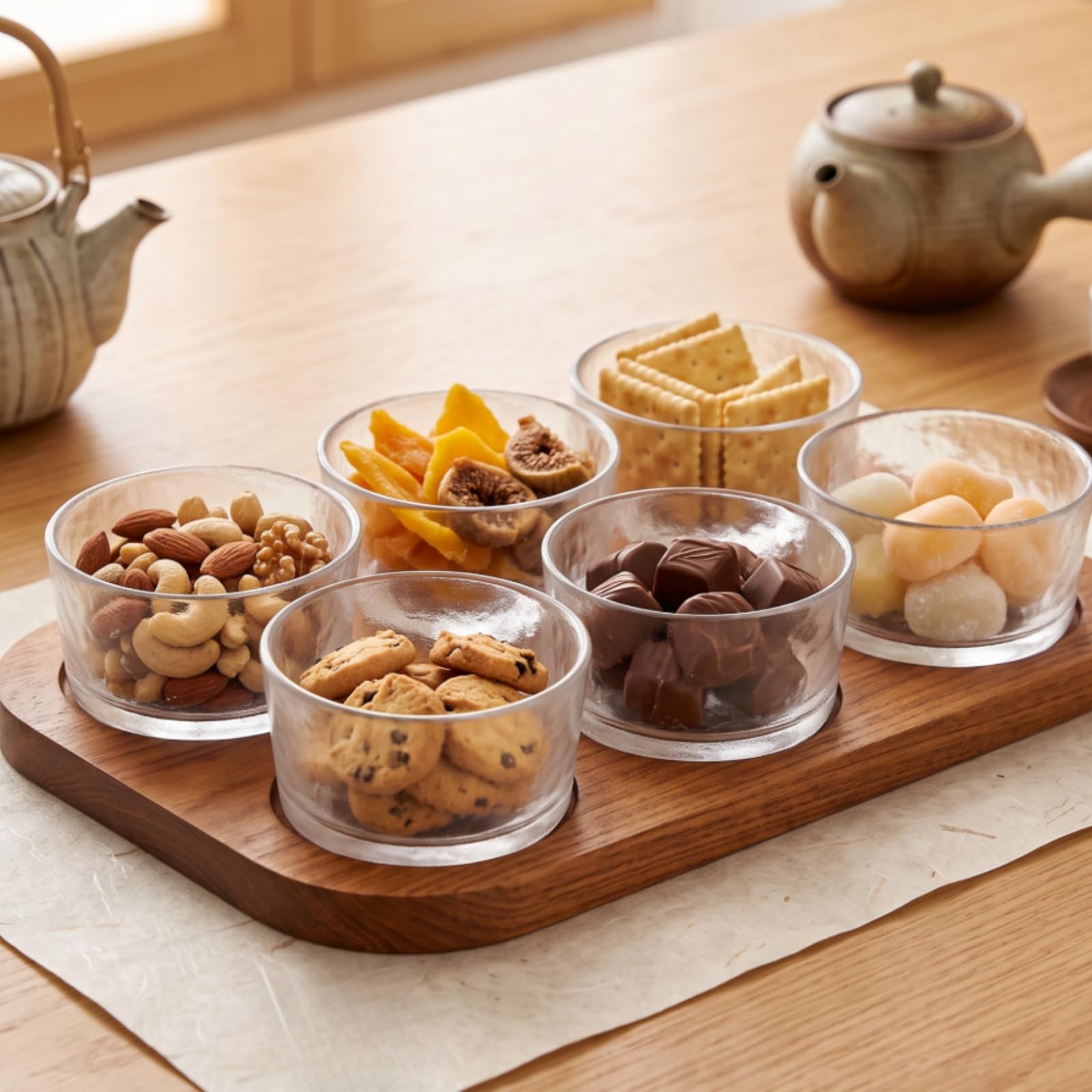 Plateau Service avec Coupelles, Style to 2