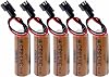 5-Pack Fuji FDK CR8-LHC 17450 Lithium Battery, 3V Back Up Battery for TOTO CR8.LHC TH559EDV410R