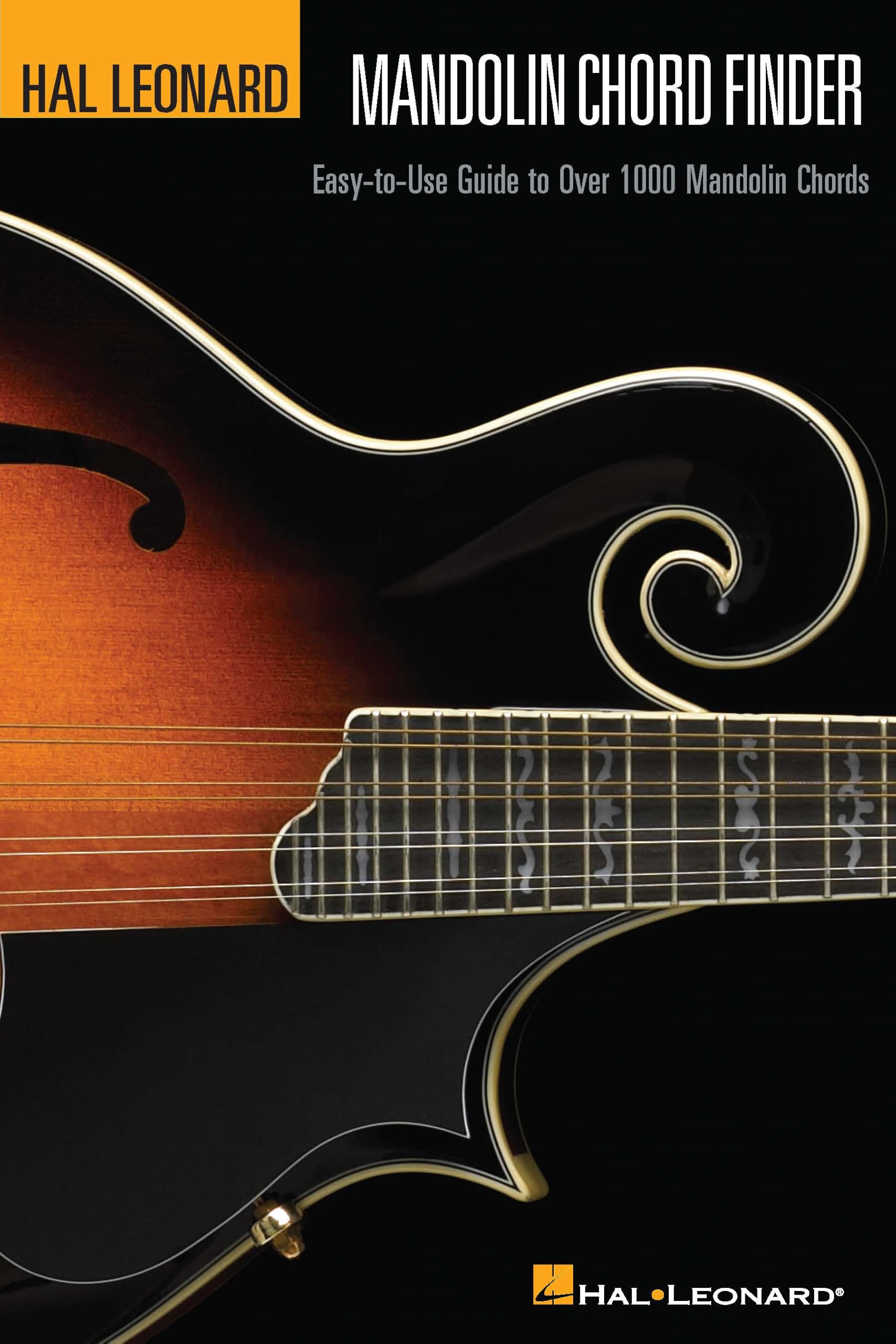 Mandolin Chord Finder - Easy-to-Use Guide to Over 1,000 Mandolin Chords | Beginner Mandolin Sheet Music Instruction Book With Diagrams, Voicings And Theory | Practice Reference Tool For Students