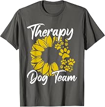 Therapy Dog Team Group Dog Handler For Animal Assisted T-Shirt
