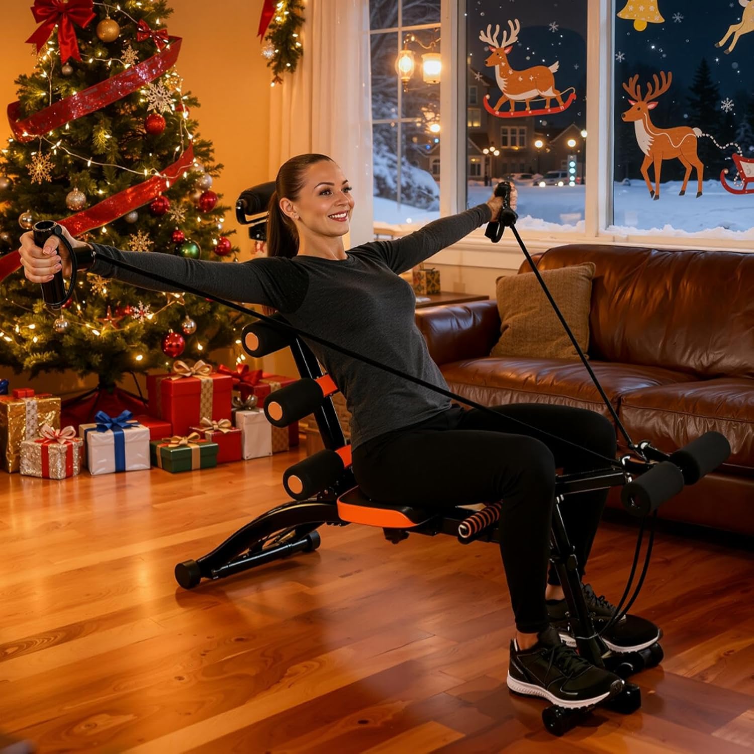 Amazon.com : Multi Functional Adjustable Ab Trainer,Adjustable Ab ...