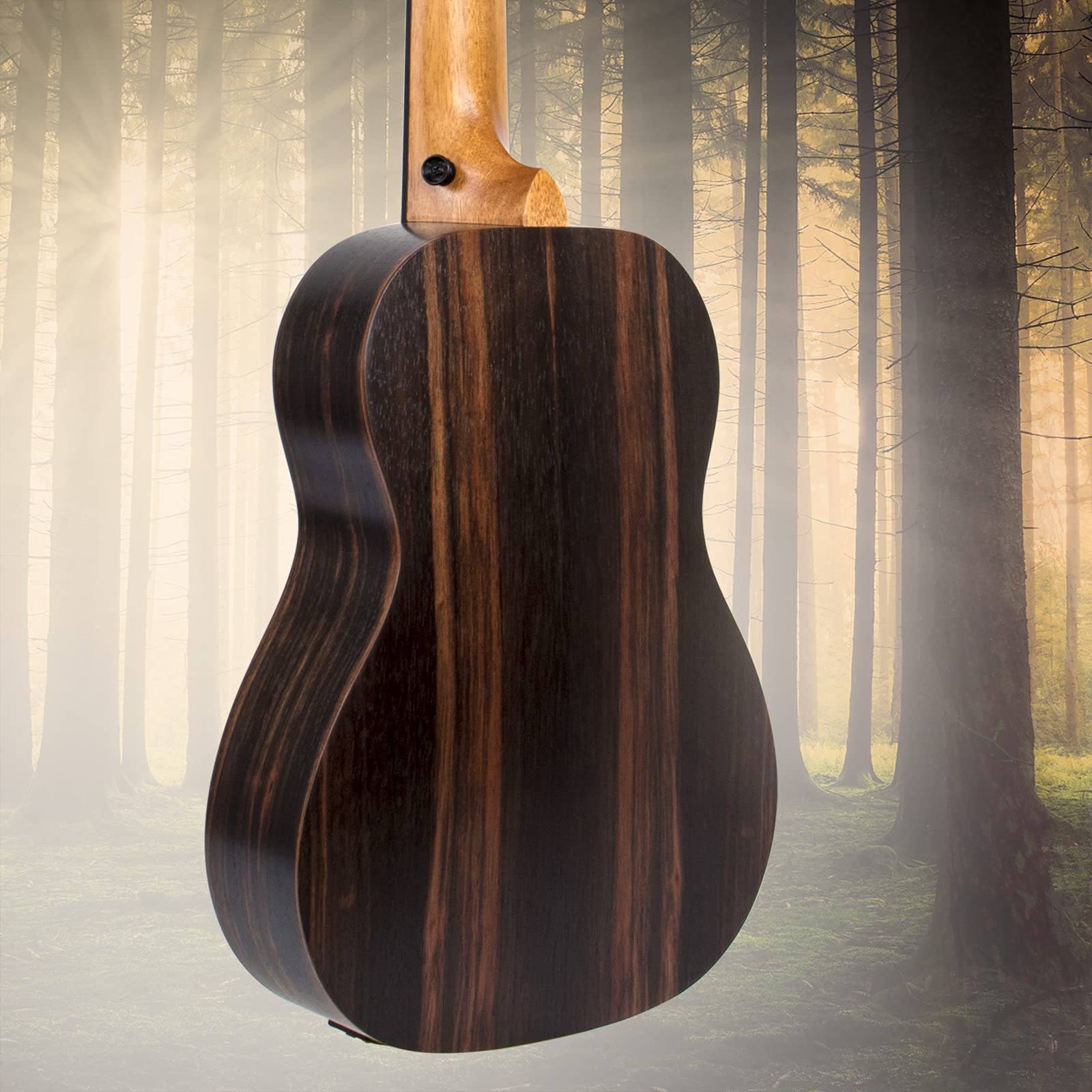 Electric Bass Ukulele, AKLOT Baritone Fretless Ukelele Bass Uke 30 inch